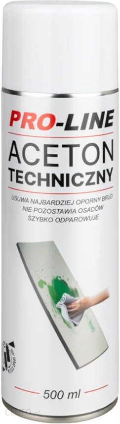 Aceton techniczny 100% w sprayu Pro-line spray 500