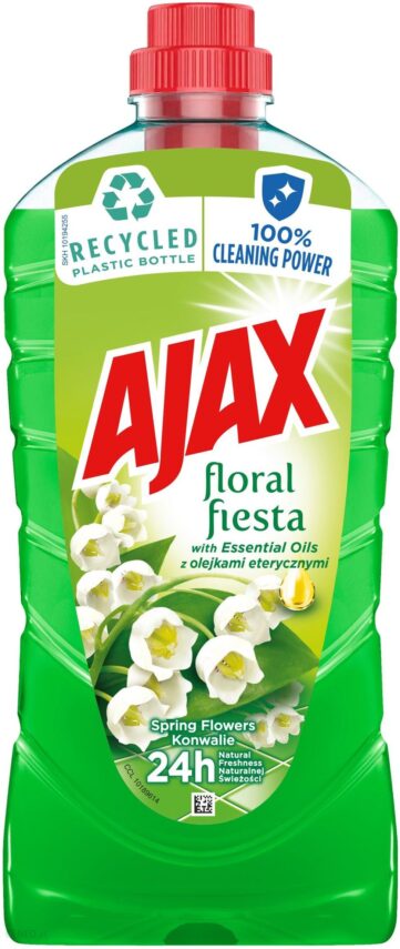 Ajax Płyn Uniwersalny Do Mycia Podłóg Konwalia 1L