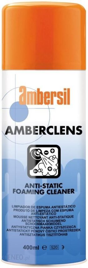 Ambersil Pianka Antystatyczna Czyszcząca Do Powierzchni Sztucznych Foam (400 Ml) (Amberclens)