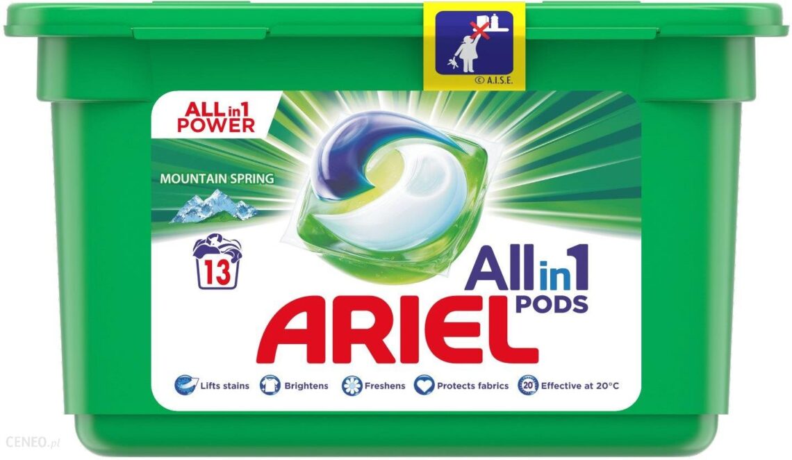 Ariel All In 1 Pods Kapsułki Do Prania Mountain Spring 13Szt (197893)