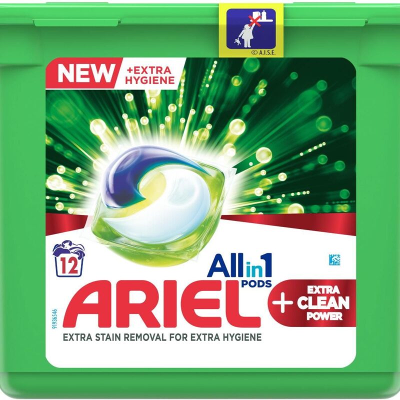 Ariel Allin1 + Extra Clean Power Kapsułki Do Prania 26 Szt
