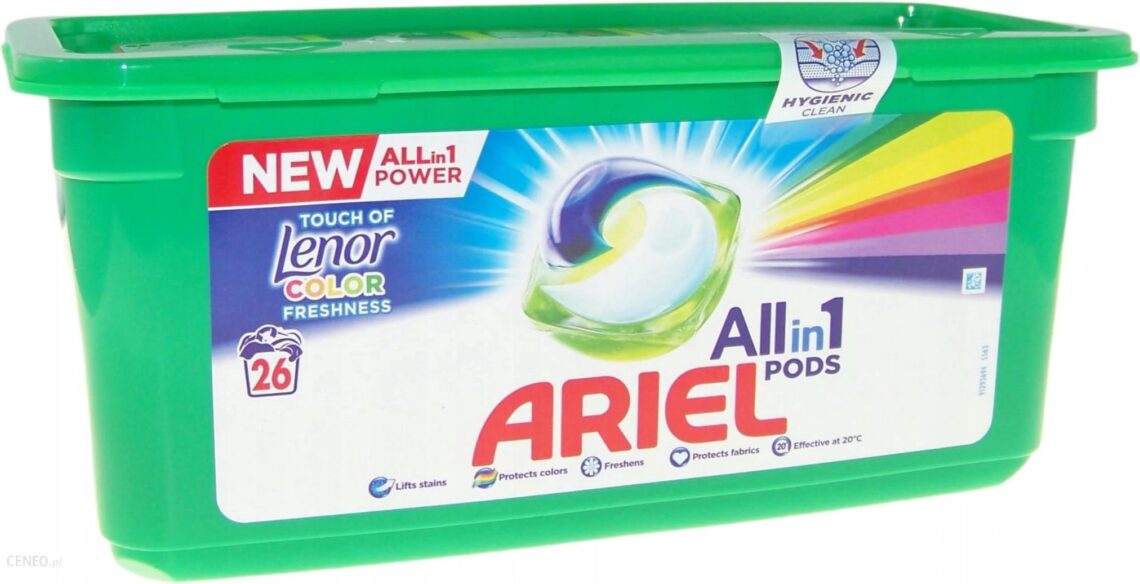 Ariel Kapsułki Do Prania 3W1 Color 26 Szt