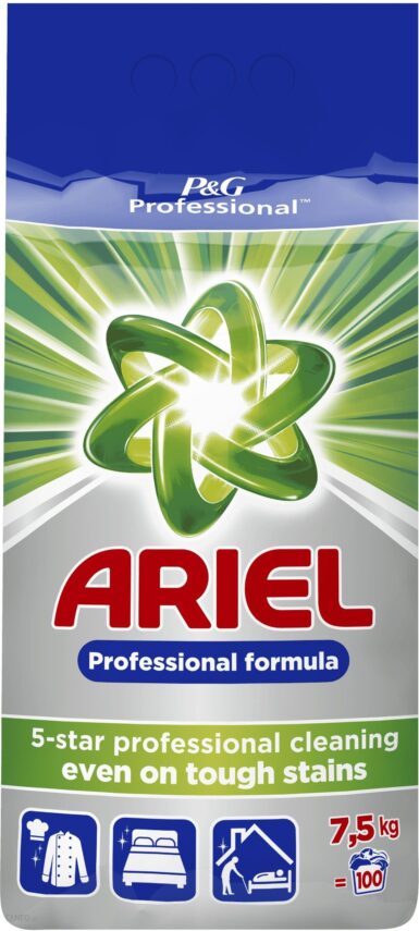 Ariel Proszek do prania białego Regular 7,5 kg (100 prań)