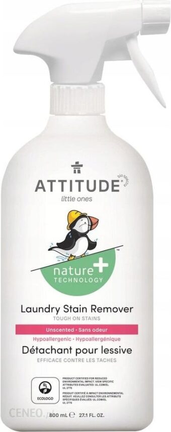 Attitude Odplamiacz Do Ubranek Dziecięcych 800Ml (Att07591)