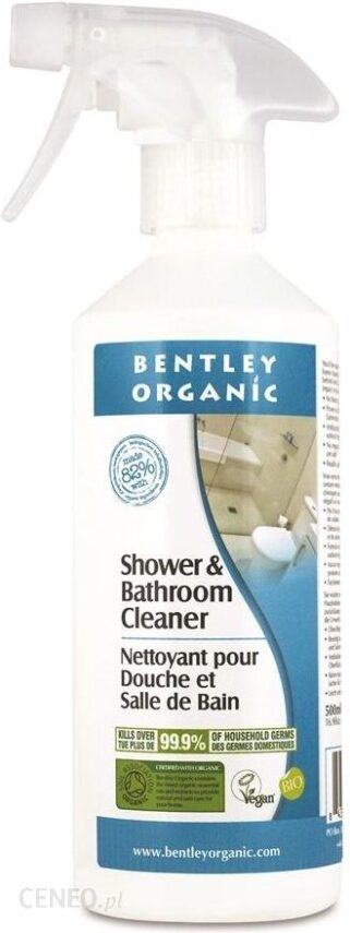 Bentley Organic Naturalny Środek do Czyszczenia Łazienek Przyjemnie pachnący organiczny 500ml
