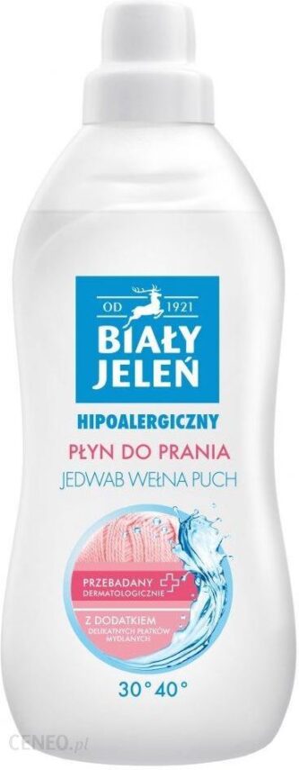 Biały Jeleń Płyn Do Prania Delikatny Jedwab 1L