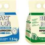 Biały Jeleń Proszek Do Prania Hipoalergiczny BIEL lub KOLOR Dla Dzieci 1,5kg