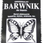 Biel I Kolor Barwnik Do Tkanin Motyl Czarny 10G (CZBT010)