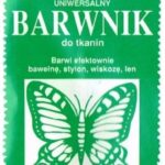 Biel I Kolor Barwnik Do Tkanin Motyl Zielony 10 G (Czbt012)