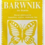 Biel I Kolor Barwnik Do Tkanin Motyl Żółty Cytrynowy 10 G (Czbt084)