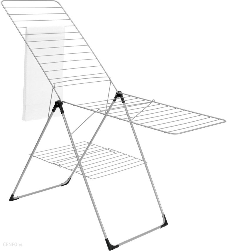 Brabantia Suszarka Na Pranie Składana Metaliczny Szary 350184