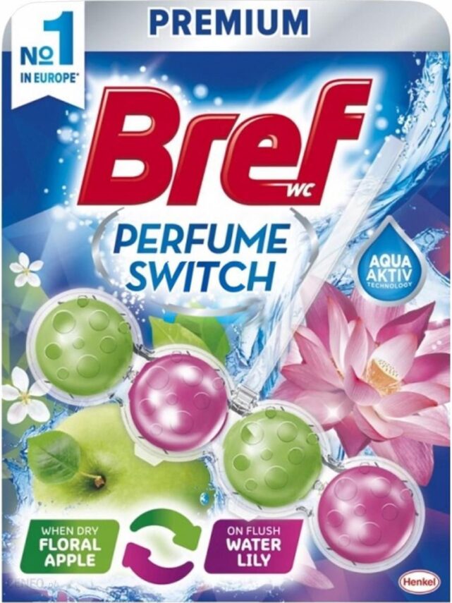 Bref Perfume Switch Do Wc 50G Zielone Jabłko Lilia