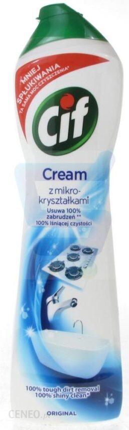 Cif Cream Mleczko do czyszczenia z mikrokryształkami Original 540 g