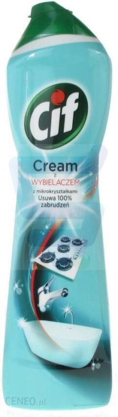 Cif Cream Mleczko Do Czyszczenia Z Mikrokryształkami Z Wybielaczem 693 G
