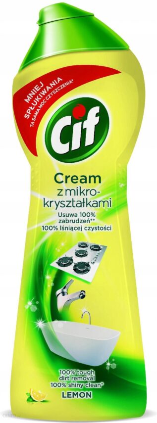 Cif Lemon Cream Mleczko z mikrokryształkami 300g