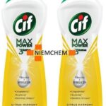Cif Max Power Citrus Harmony Mleczko z Wybielaczem 2 x 1001g