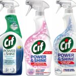 Cif Power Shine Zestaw Czyszczenia Spray 3x 750ml