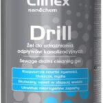 Clinex Żel Do Udrażniania Odpływów Kanalizacyjnych Drill 1L.77005