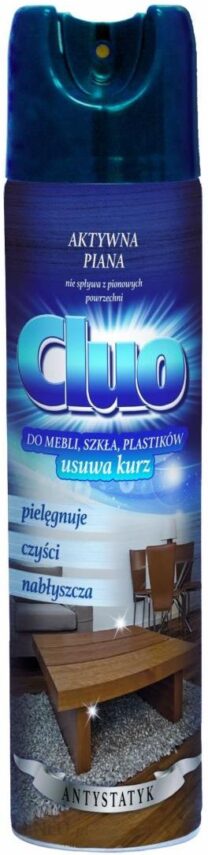 Cluo Aerozol Do Mebli Antystatyczny 300Ml