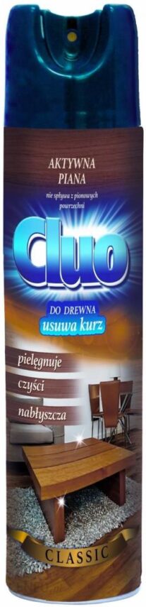 Cluo Aerozol Do Mebli Drewnianych Classic 300Ml