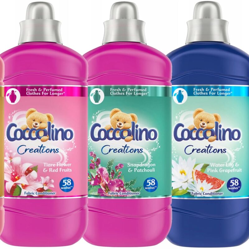 Coccolino Creations Duży Zestaw Płyn 5×1,45L 290pr