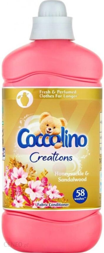 Coccolino Creations Honeysuckle & Sandalwood Płyn Do Płukania Tkanin Koncentrat 1450 Ml 58 Prań (74868)