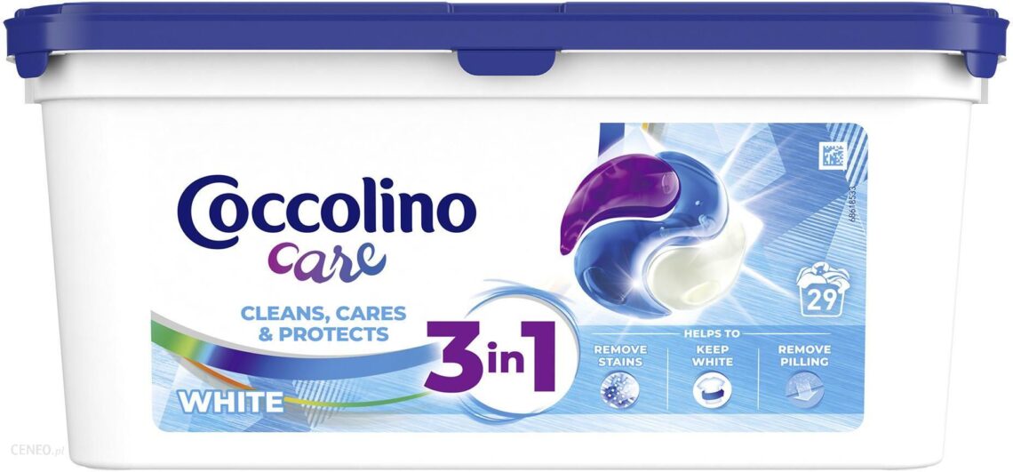 Coccolino kapsułki Do Prania Bieli 29 szt.