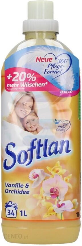 Colgate-Palmolive Softlan Płyn Do Płukania Vanilia Orchidea 34 Prania 1 L