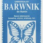 Czakos Barwnik Do Tkanin Motyl Błękitny Biel I Kolor 10 G (Czbt011)