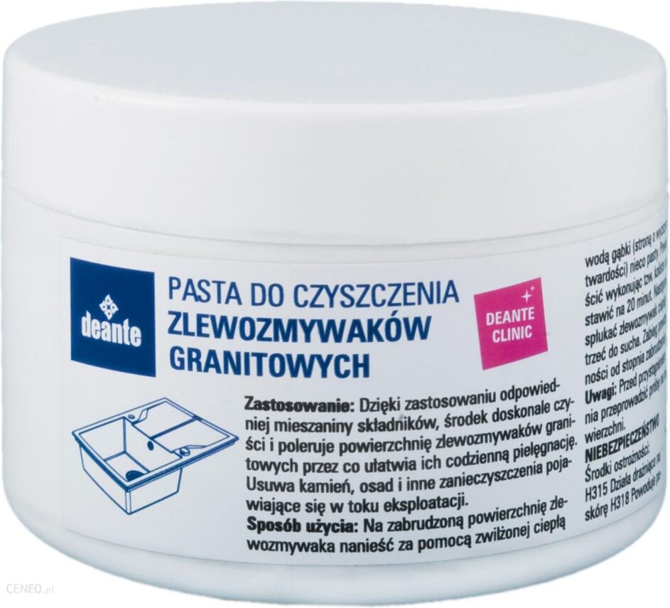 Deante Clinic Pasta Do Czyszczenia Zlewozmywaków Granitowych 250Ml (ZZZ_000C)