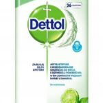 Dettol Chusteczki Czyszczące Limonka Mięta 36szt
