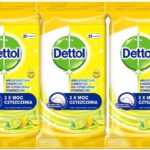 Dettol Chusteczki Do Czyszczenia Powierzchni Limonka i Cytryna 3x32szt.