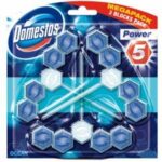 Domestos Kostka Trio Power5 Ocean 3X55G