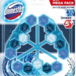 Domestos Power 5+ zawieszka barwiąca 3x53gr Blue