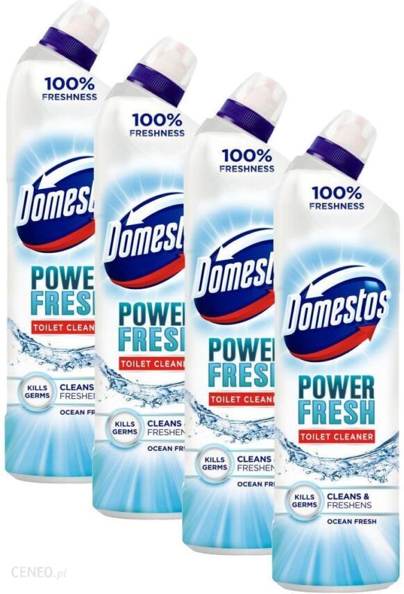 Domestos Power Fresh Płyn do mycia Wc 4x700ml