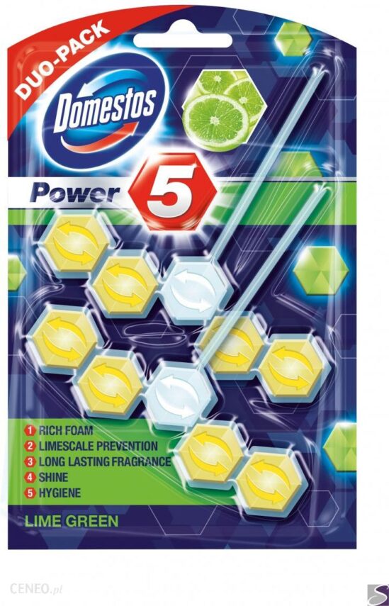DOMESTOS POWER5 DUO LIME 7x2x55g 23540