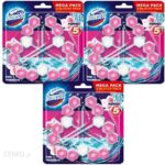 Domestos Trio Power 5 Pink Magnolia Zawieszka WC 9szt
