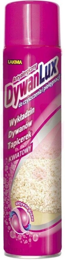 Dywanlux Antyalergiczny Pianka Do Dywanów Kwiatowa 0.6L