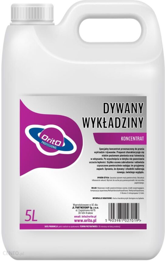 DYWANY I WYKŁADZINY – Orito – 5l