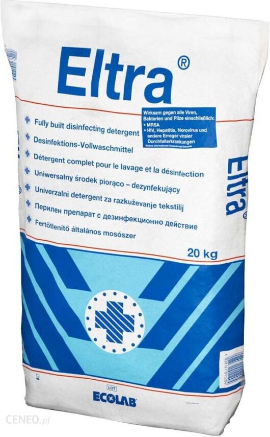 Ecolab Eltra środek dezynfekująco-piorący 20 kg