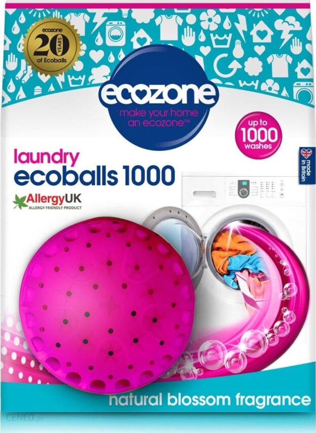 Ecozone Ecoballs Kule Do Prania Natural Blossom 1000 Prań