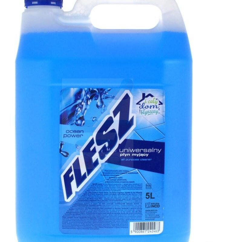 Flesz Uniwersalny Płyn Myjący Ocean Power 5 L