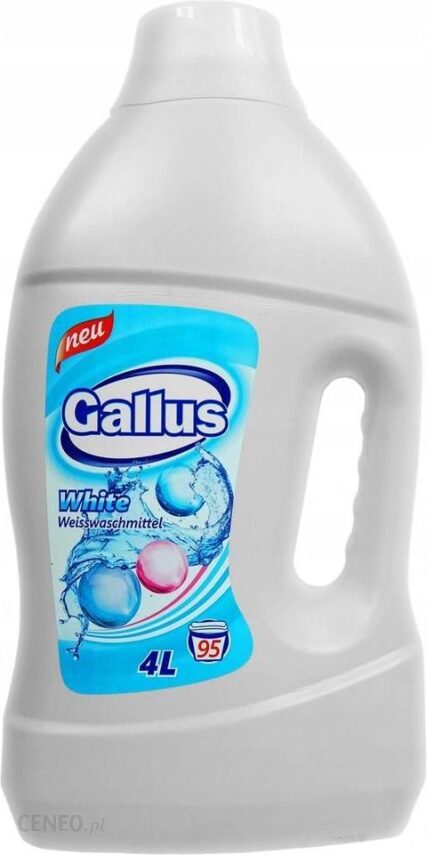 Gallus Żel Do Prania Białego 4L 95 Prań