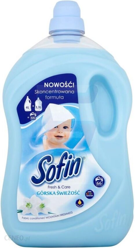 Global Sofin Fresh Care Płyn Do Płukania Tkanin Górska Świeżość 3,3 L