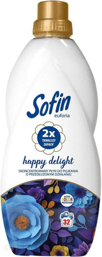 Global Sofin Płyn Do Płukania Tkanin 900Ml Happy Delight
