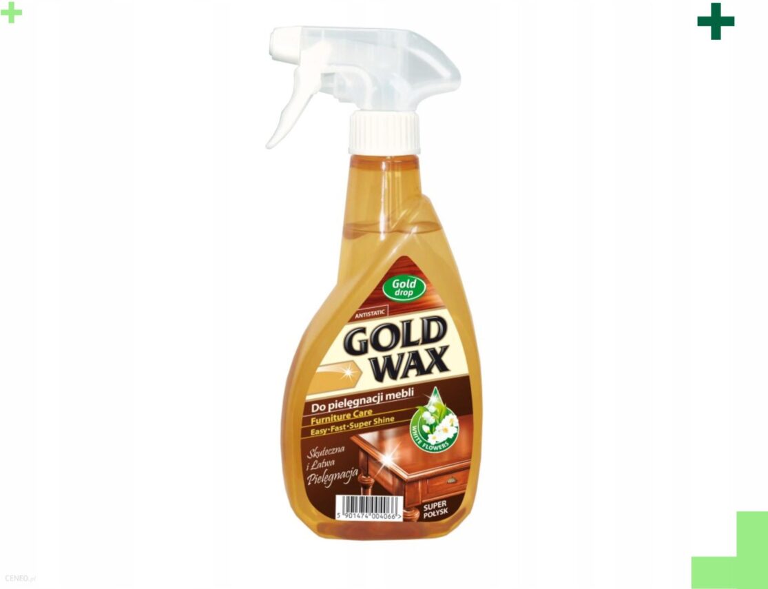Gold Drop Płyn Do Mebli Gold Wax Z Pompką 400Ml