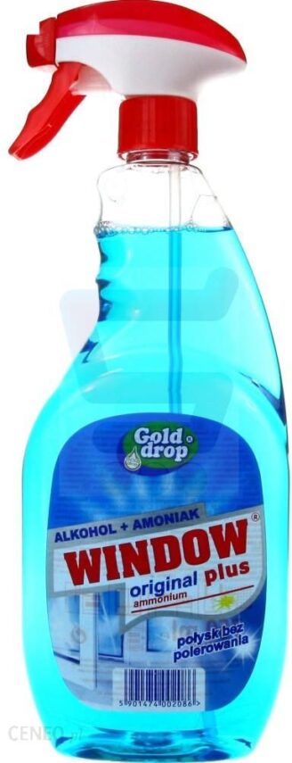 Gold Drop Window Plus Płyn Do Mycia Szyb Z Amoniakiem 750 Ml