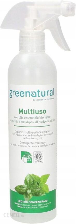 Greenatural Multiuso Wielofunkcyjny Detergent Mięta & Eukaliptus