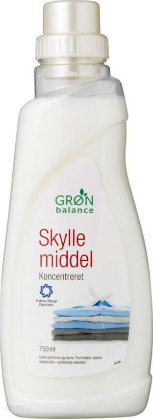 Gron Płyn do płukania tkanin hipoalergiczny bez zapachu EKO skoncentrowany 750 ml