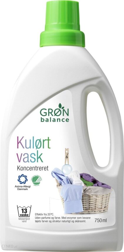 Gron Płyn do prania tkanin kolorowych hipoalergiczny bez zapachu EKO 750ml